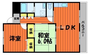 グランツ児島駅前の物件間取画像